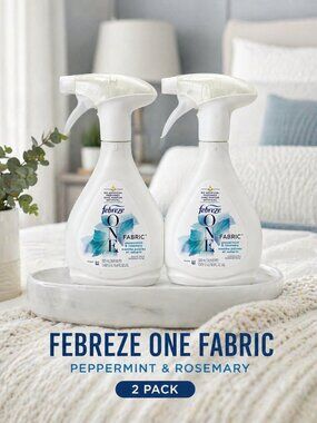 Febreze ONE Fabric Spray – Peppermint & Rosemary – 2 Pack
